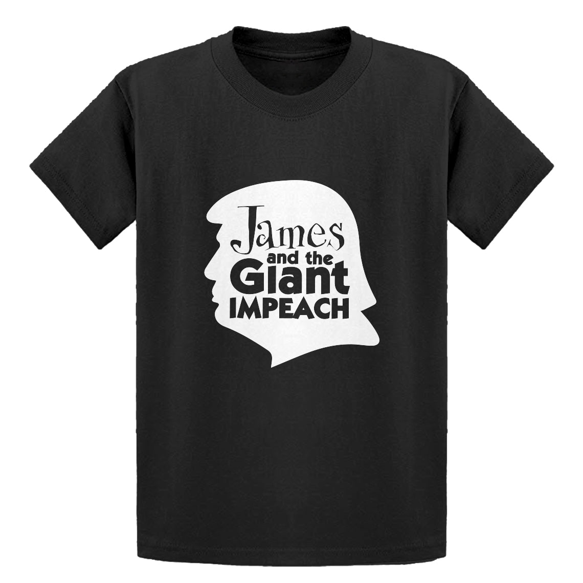 Youth James and the Giant Impeach Kids T-shirt