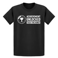 Youth Achievement Unlocked Tied the Knot Kids T-shirt