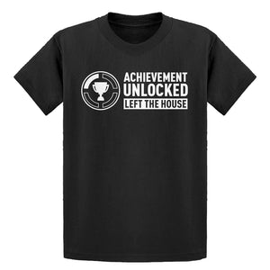 Youth Achievement Unlocked Left The House Kids T-shirt