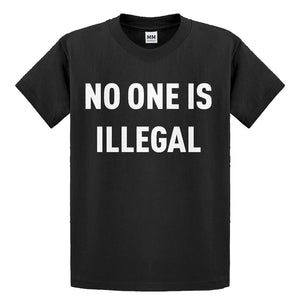 Youth No One is Illegal Kids T-shirt