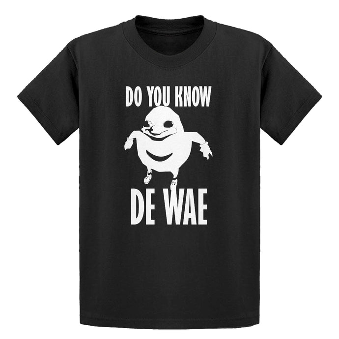 Youth Do You Know De Wae Kids T-shirt