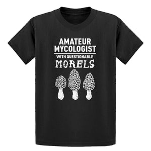 Youth Questionable Morels Kids T-shirt