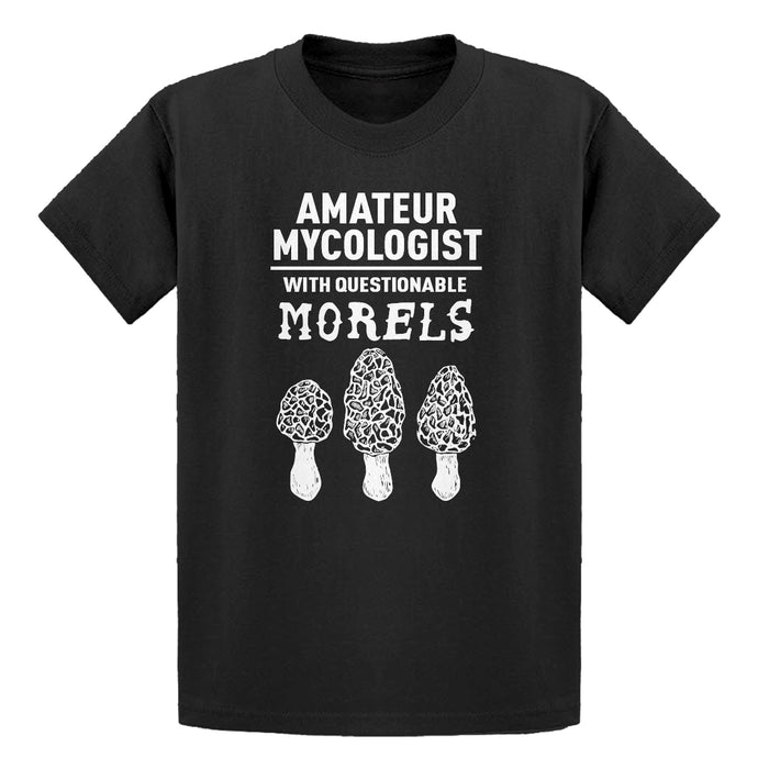 Youth Questionable Morels Kids T-shirt
