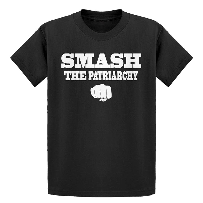 Youth Smash the Patriarchy Kids T-shirt