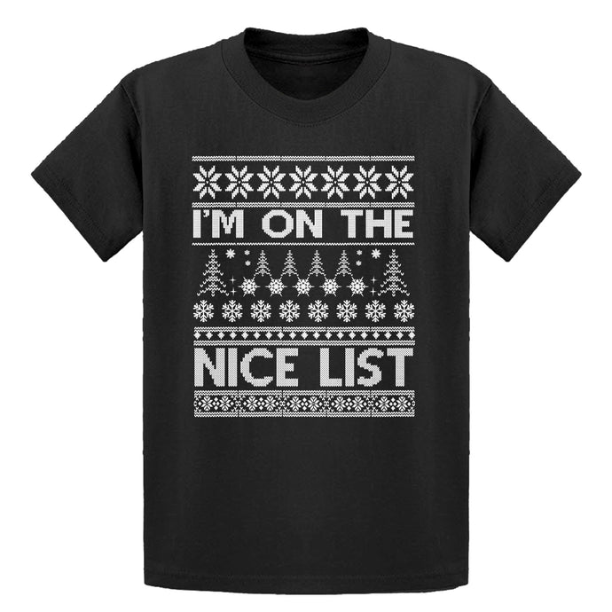 Youth Im on the Nice List Kids T-shirt