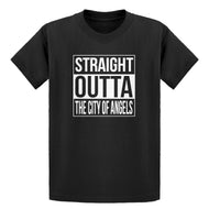 Youth Straight Outta The City of Angels Kids T-shirt