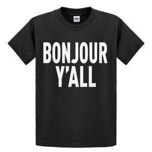 Youth Bonjour Yall Kids T-shirt