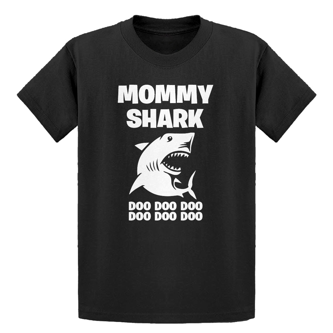 Youth Mommy Shark Kids T-shirt