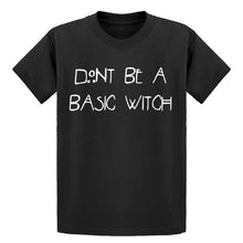 Youth Dont Be a Basic Witch Kids T-shirt