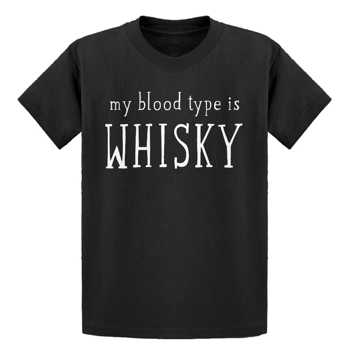 Youth My Blood Type is Whisky Kids T-shirt