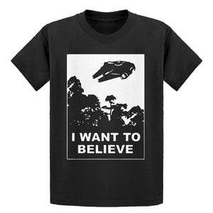 Youth I Want to Believe Star Ship Kids T-shirt