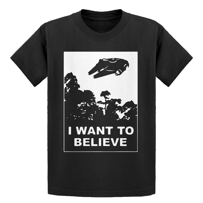 Youth I Want to Believe Star Ship Kids T-shirt
