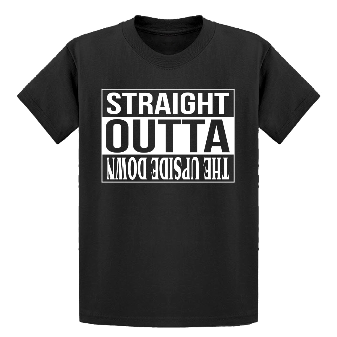 Youth Straight Outta the Upside Down Kids T-shirt