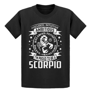 Youth Scorpio Astrology Zodiac Sign Kids T-shirt