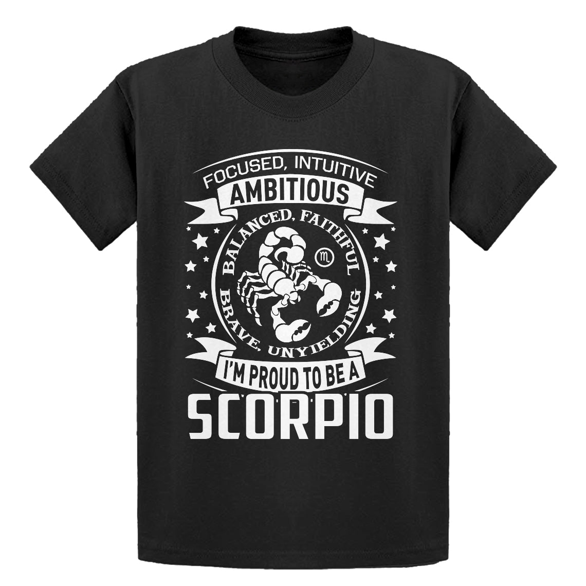Youth Scorpio Astrology Zodiac Sign Kids T-shirt