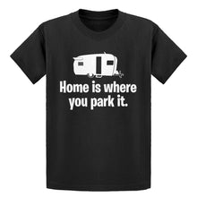Youth Home is Where you Park it Kids T-shirt