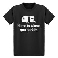 Youth Home is Where you Park it Kids T-shirt