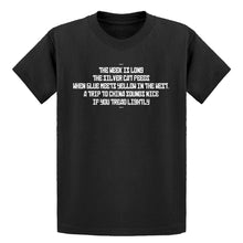 Youth The Week is Long the Silver Cat Feeds Kids T-shirt