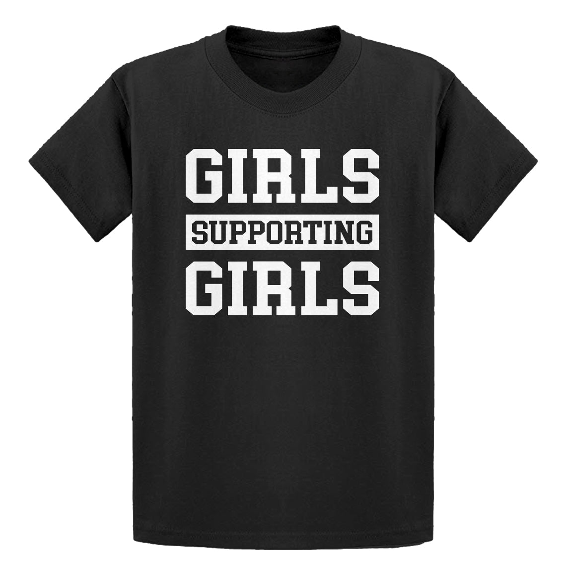 Youth Girls Supporting Girls Kids T-shirt