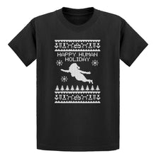 Youth Happy Human Holiday Kids T-shirt