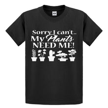 Youth I Cant My Plants Need Me! Kids T-shirt