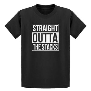 Youth Straight Outta the Stacks Kids T-shirt