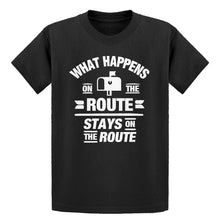 Youth What Happens on the Route Stays on the Route Kids T-shirt