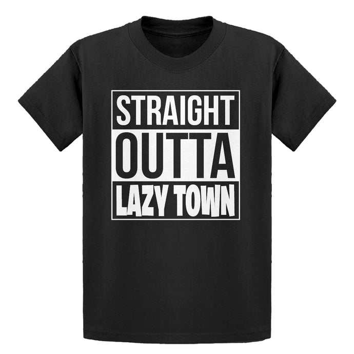 Youth Straight Outta Lazy Town Kids T-shirt