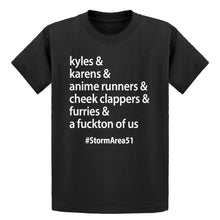 Youth Storm Area 51 Runner Kids T-shirt