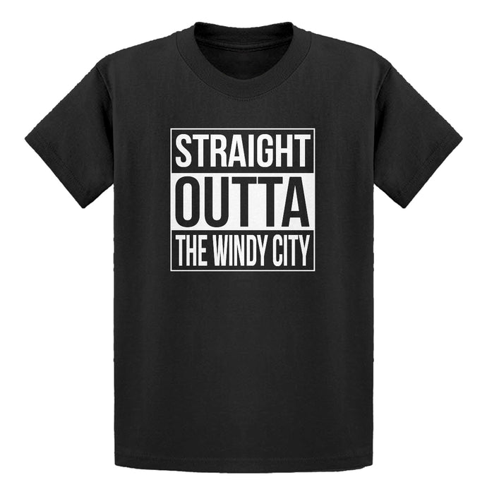 Youth Straight Outta the Windy City Kids T-shirt