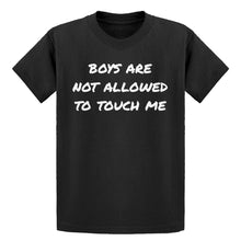 Youth Boys are not Allowed to Touch Me Kids T-shirt