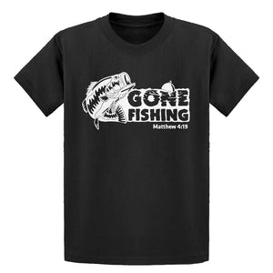 Youth Gone Fishin Kids T-shirt