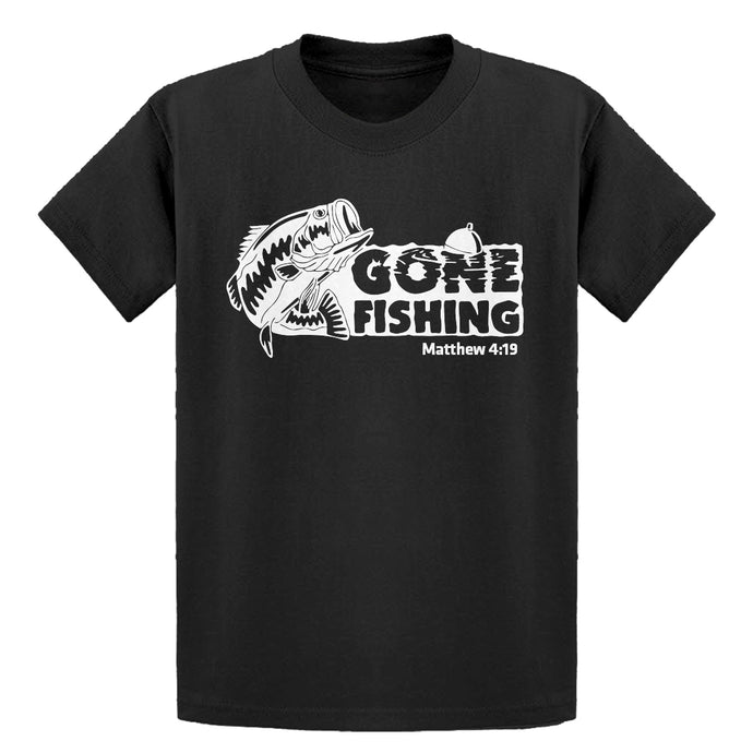 Youth Gone Fishin Kids T-shirt