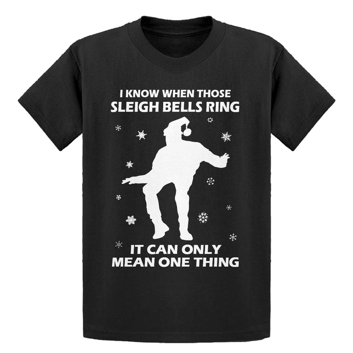 Youth When Those Sleigh Bells Ring Kids T-shirt