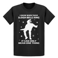 Youth When Those Sleigh Bells Ring Kids T-shirt