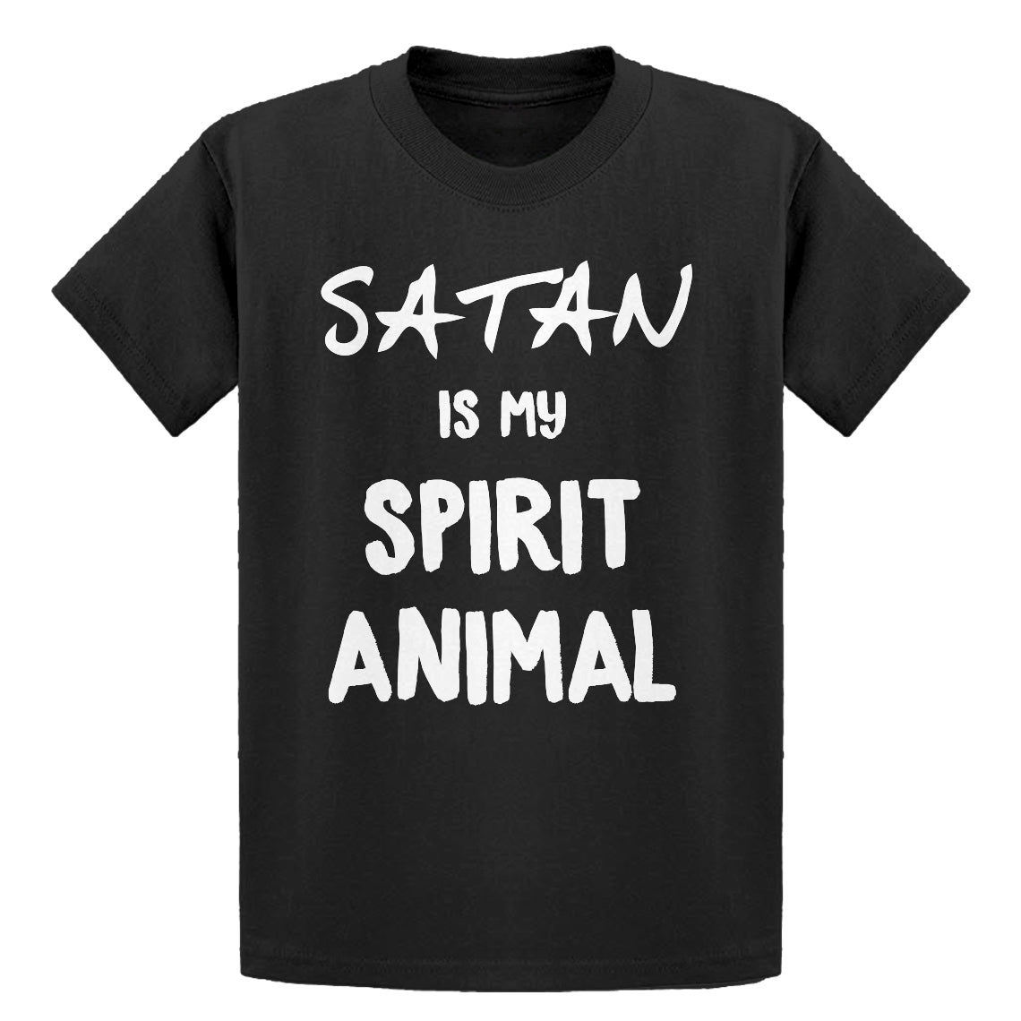 Youth Satan is my Spirit Animal Kids T-shirt