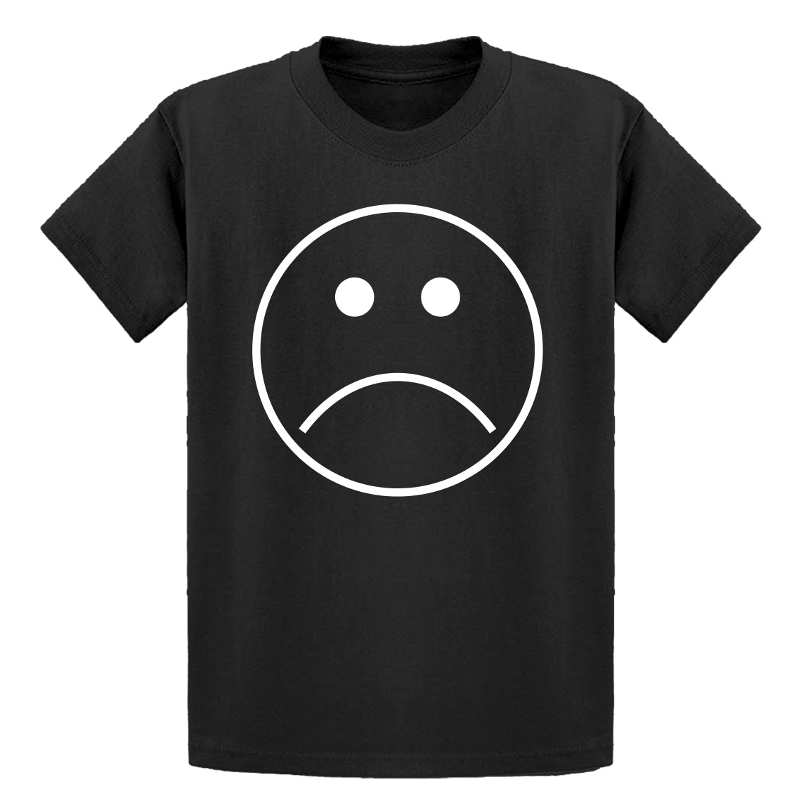 Youth Sad Face Kids T-shirt