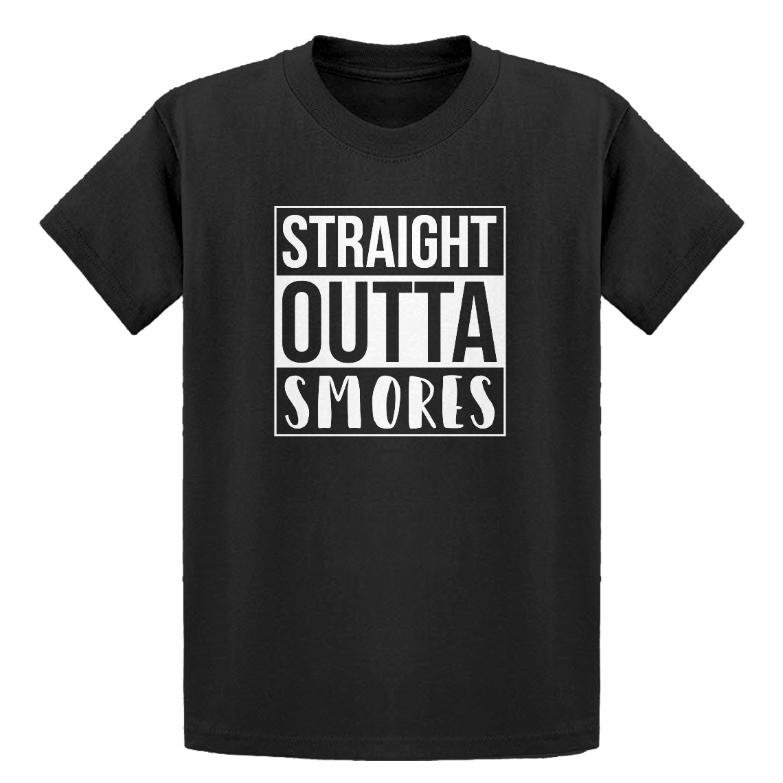 Youth Straight Outta Smores Kids T-shirt