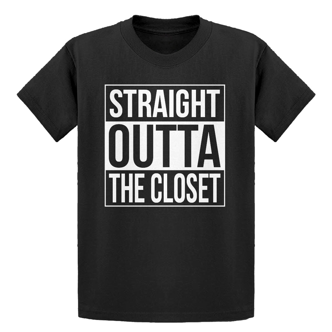 Youth Straight Outta the Closet Kids T-shirt