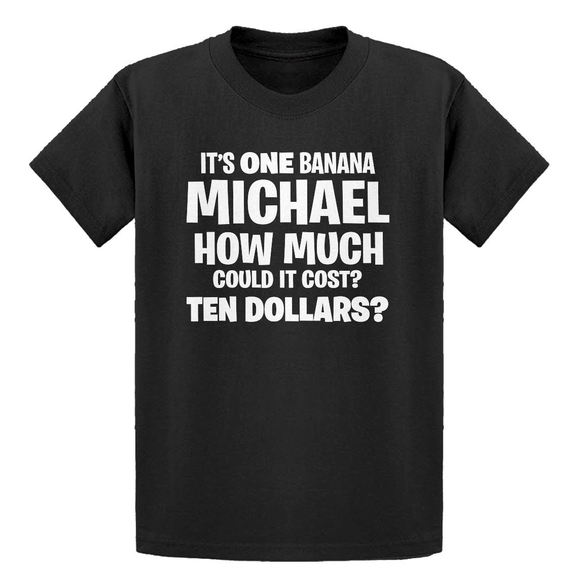 Youth Its ONE BANANA Michael Kids T-shirt