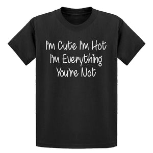 Youth Im Cute Im Hot Kids T-shirt