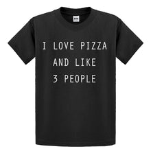 Youth I Love Pizza and like 3 People Kids T-shirt