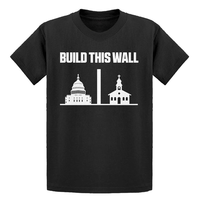 Youth Build This Wall Kids T-shirt