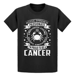 Youth Cancer Astrology Zodiac Sign Kids T-shirt