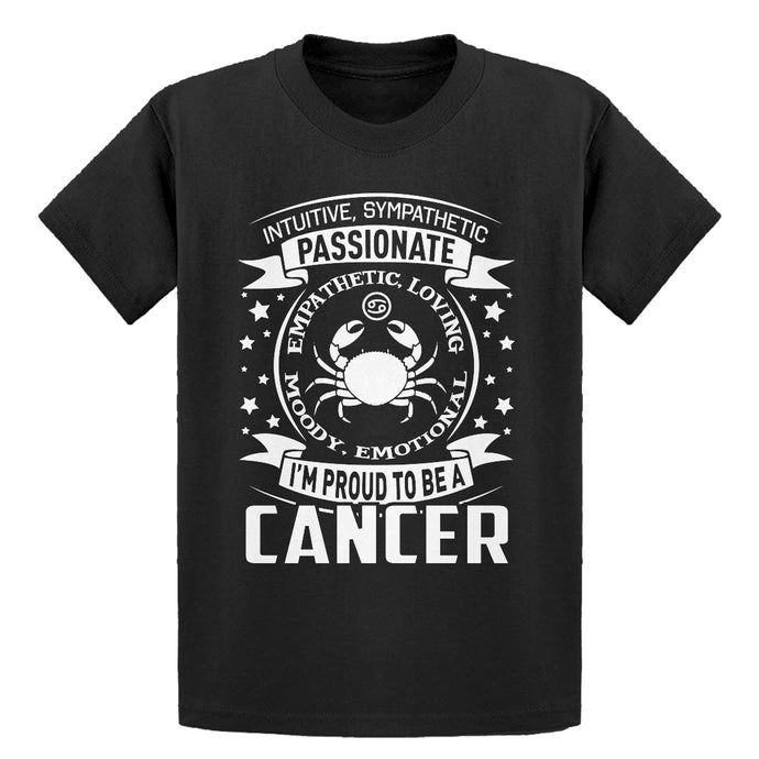 Youth Cancer Astrology Zodiac Sign Kids T-shirt