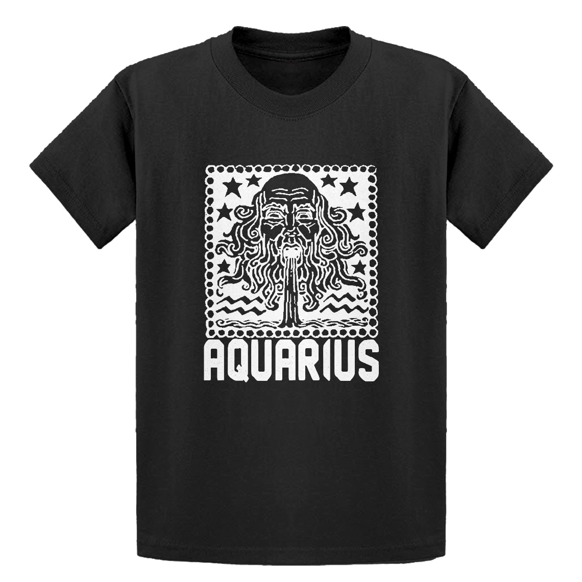 Youth Aquarius Zodiac Astrology Kids T-shirt