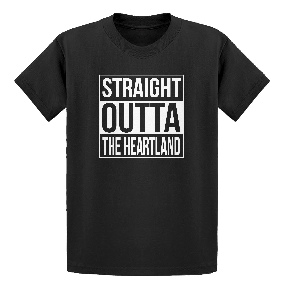 Youth Straight Outta the Heartland Kids T-shirt
