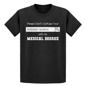 Youth Don't Confuse Your Search Kids T-shirt