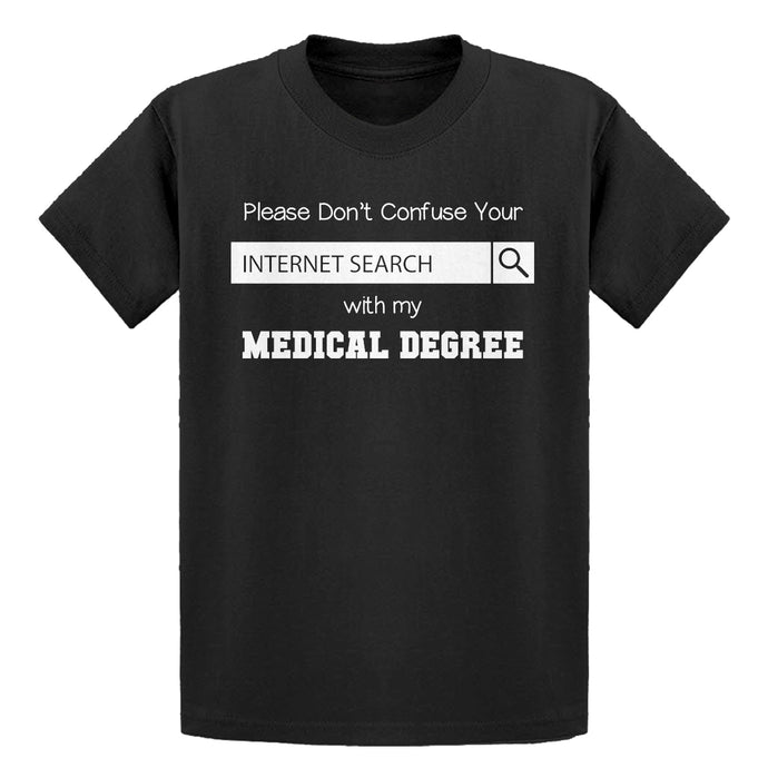 Youth Don't Confuse Your Search Kids T-shirt
