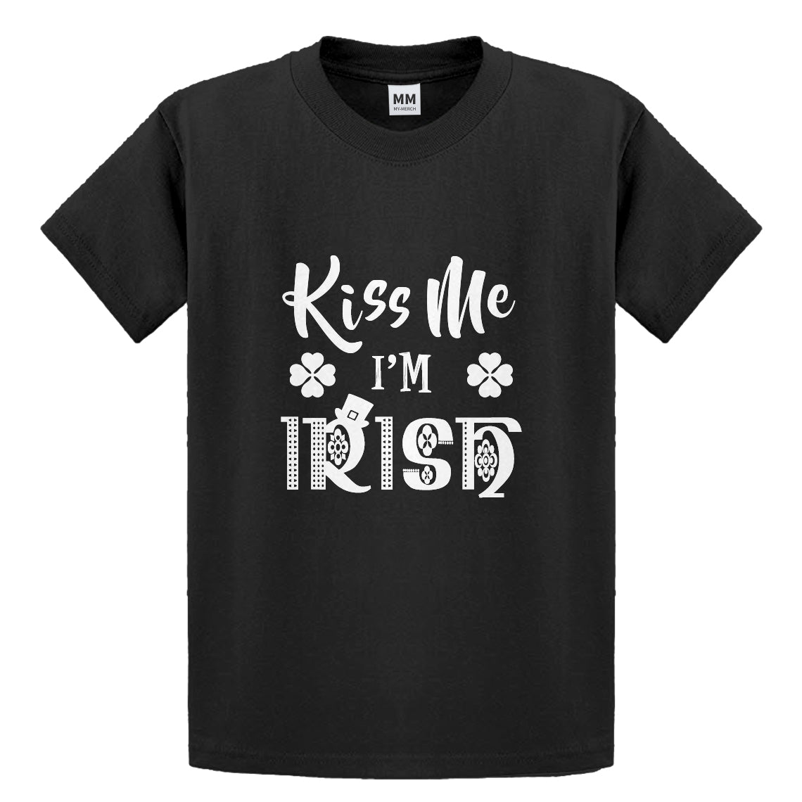 Youth Kiss Me I'm Irish Kids T-shirt